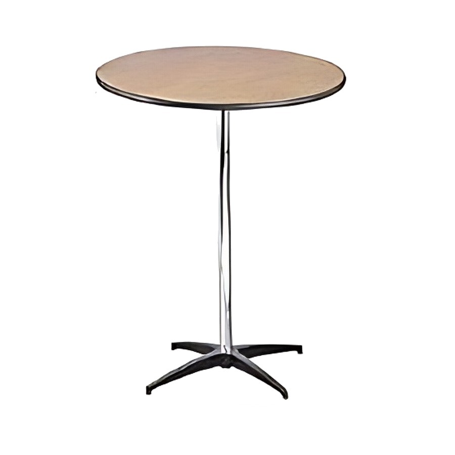 Round pedestal table